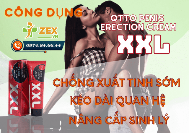 công dụng gel cream xxl