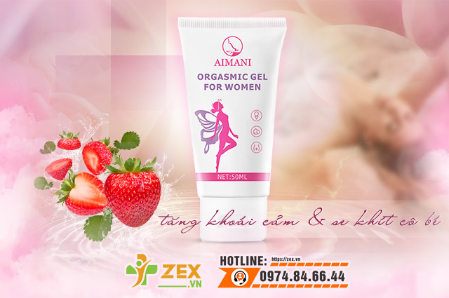 Aimani – Gel bôi trơn se khít âm đạo tăng khoái cảm khi quan hệ