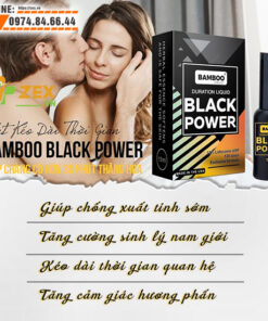 công dụng bamboo delay black power