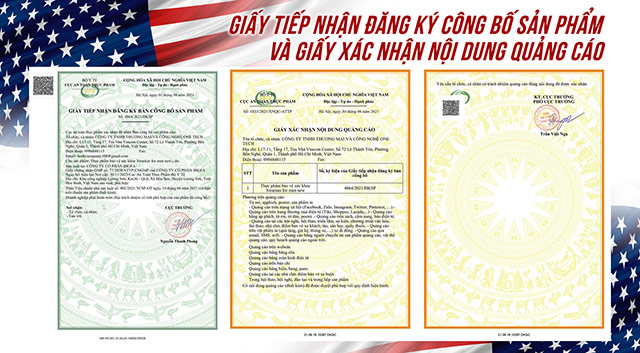 giấy chứng nhận xtramax for men