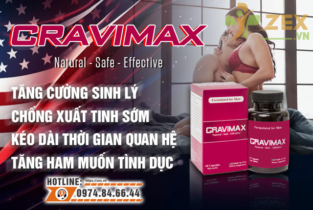 công dụng cravimax usa