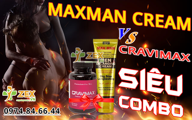 cravimax & maxman cream có tốt không