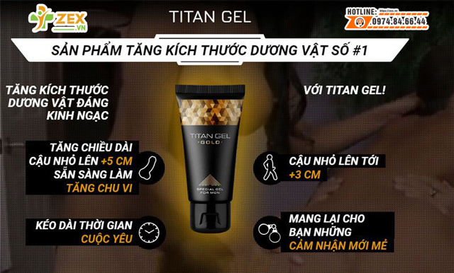 công dụng gle titan gold
