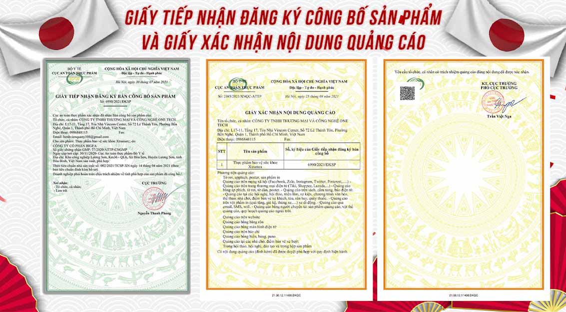 Giấy phép xtramax chính hãng