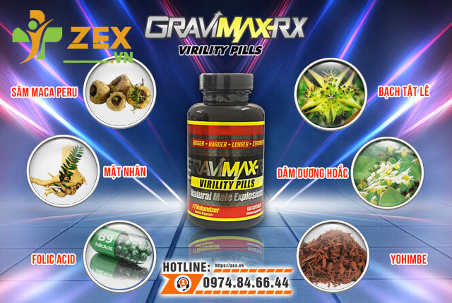 công dụng gravimax rx