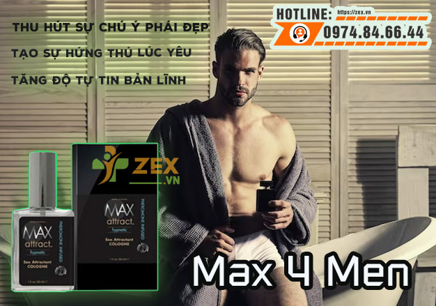 Công dụng max 4 men