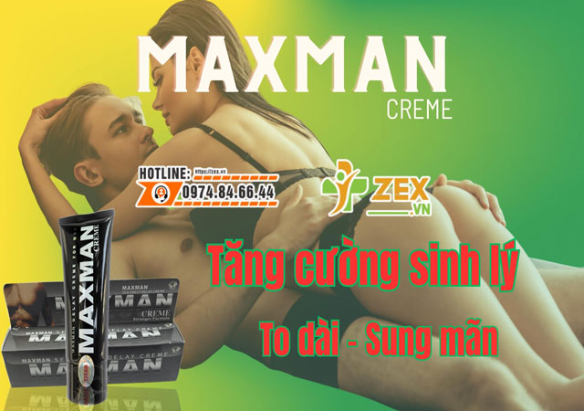 giới thiệu sản phẩm maxman