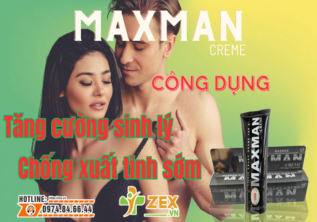 công dụng maxman
