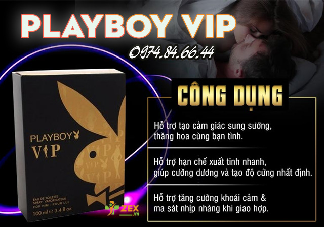 Công dụng Playboy Vip