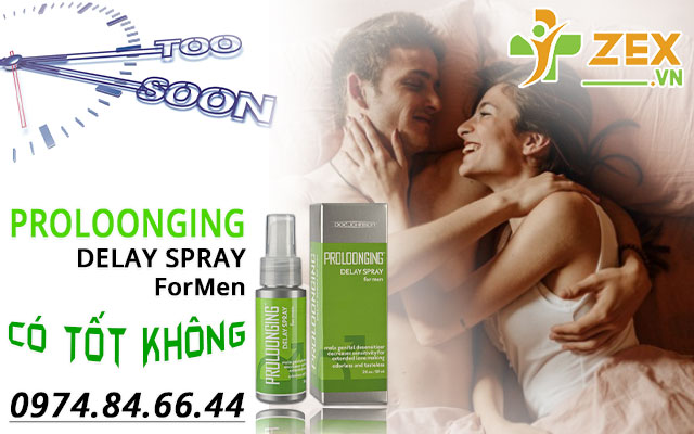 proloonging delay spray for men có tốt không