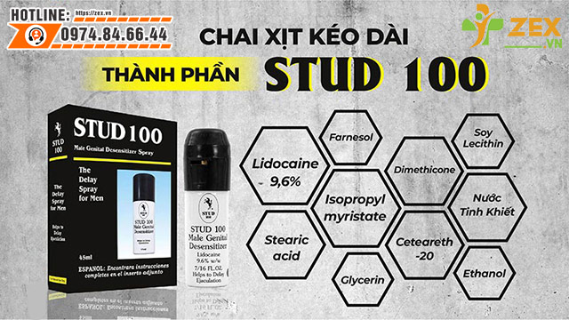 thành phần stud 100