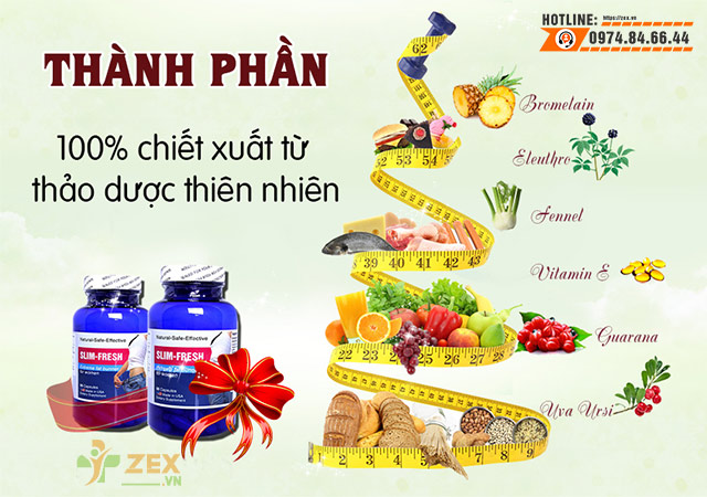 thành phần slim fresh