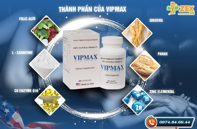thành phần vipmax usa