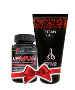 combo vipmax rx & titan gel