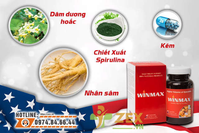 thành phần winmax for men