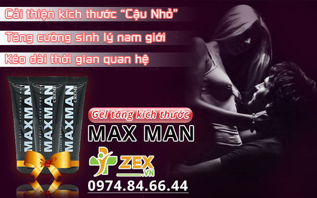 công dụng combo x3 gel maxman