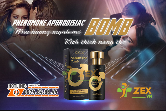 giới thiệu pheromone aphrodisiac bomb male