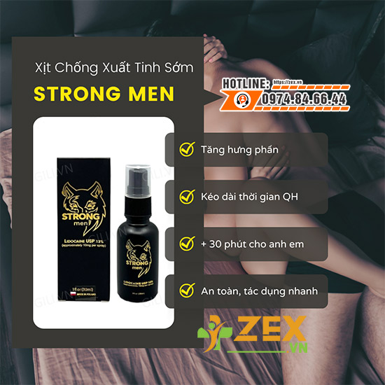 công dụng strong men