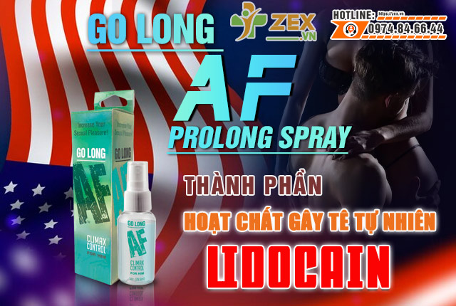 thành phần go long af prolong spray