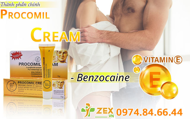 thành phần procomil cream