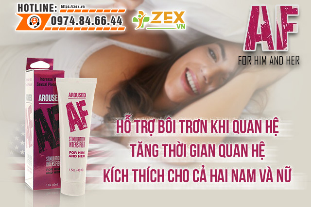 công dụng aroused af stimulation enhance