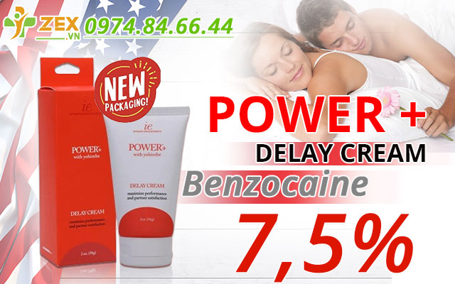 thành phần power plus delay creme for men