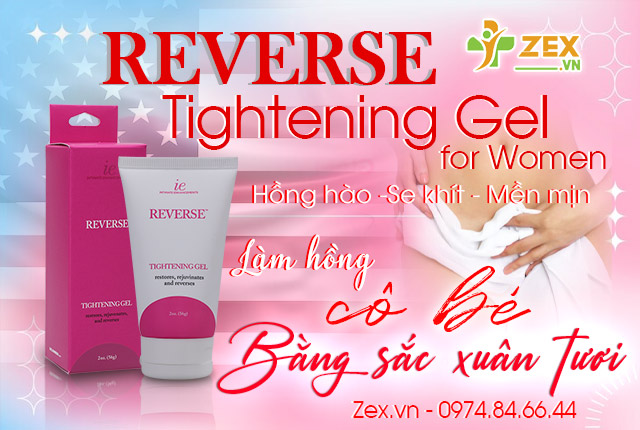 giới thiệu reverse tightening gel for women