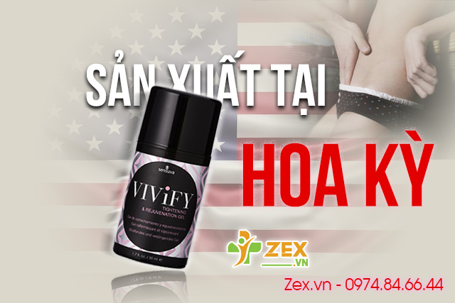 vivify tightening and rejuvenation gel sản xuất tại hoa kỳ