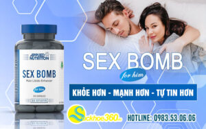 Review chi tiết về sản phẩm Sex Bomb For Him 120 Viên