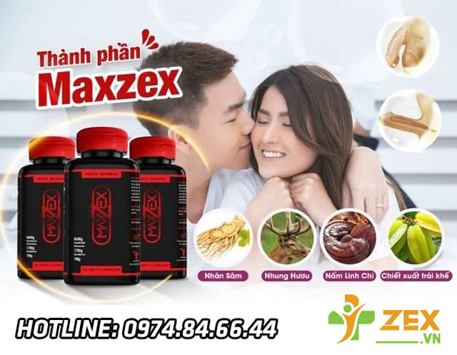Thảo dược có trong maxzex