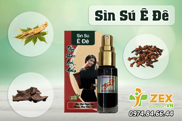 Xịt Sìn Sú Ê Đê Công Thức Thảo Dược