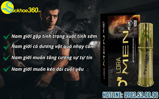 Đối tượng phù hợp sử dụng Lora Men