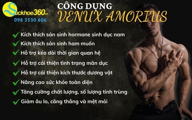 công dụng của venux amorius 